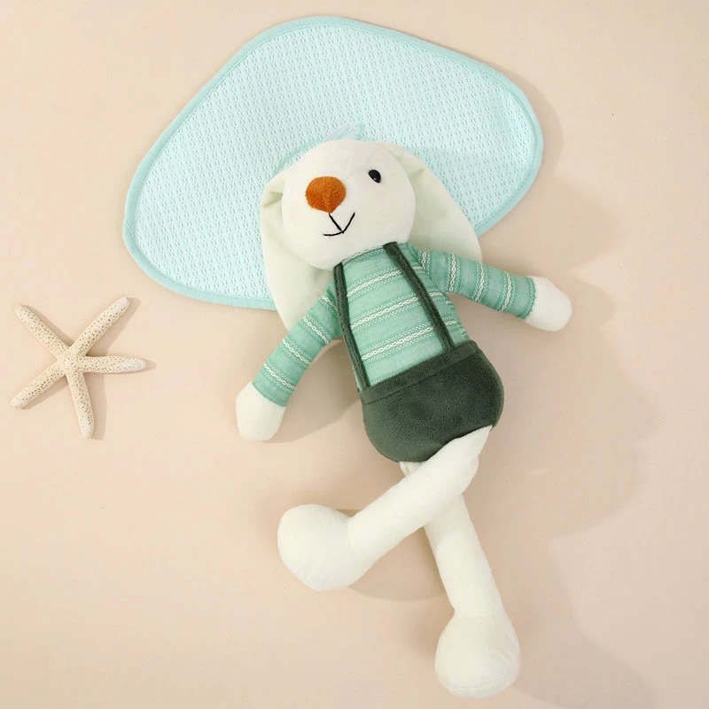 云片枕婴儿夏季吸汗透气宝宝凉枕新生儿枕巾云朵天丝枕