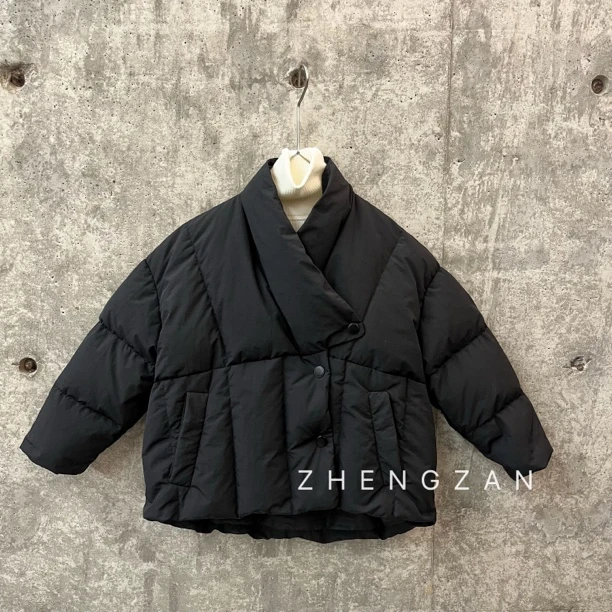 360  复古中试儿童保暖羽绒服