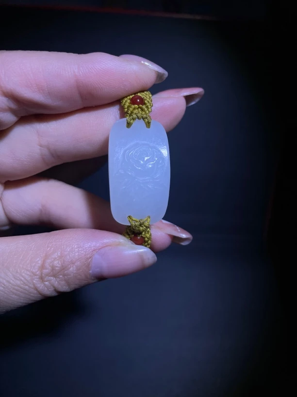 和田玉白玉手牌百搭