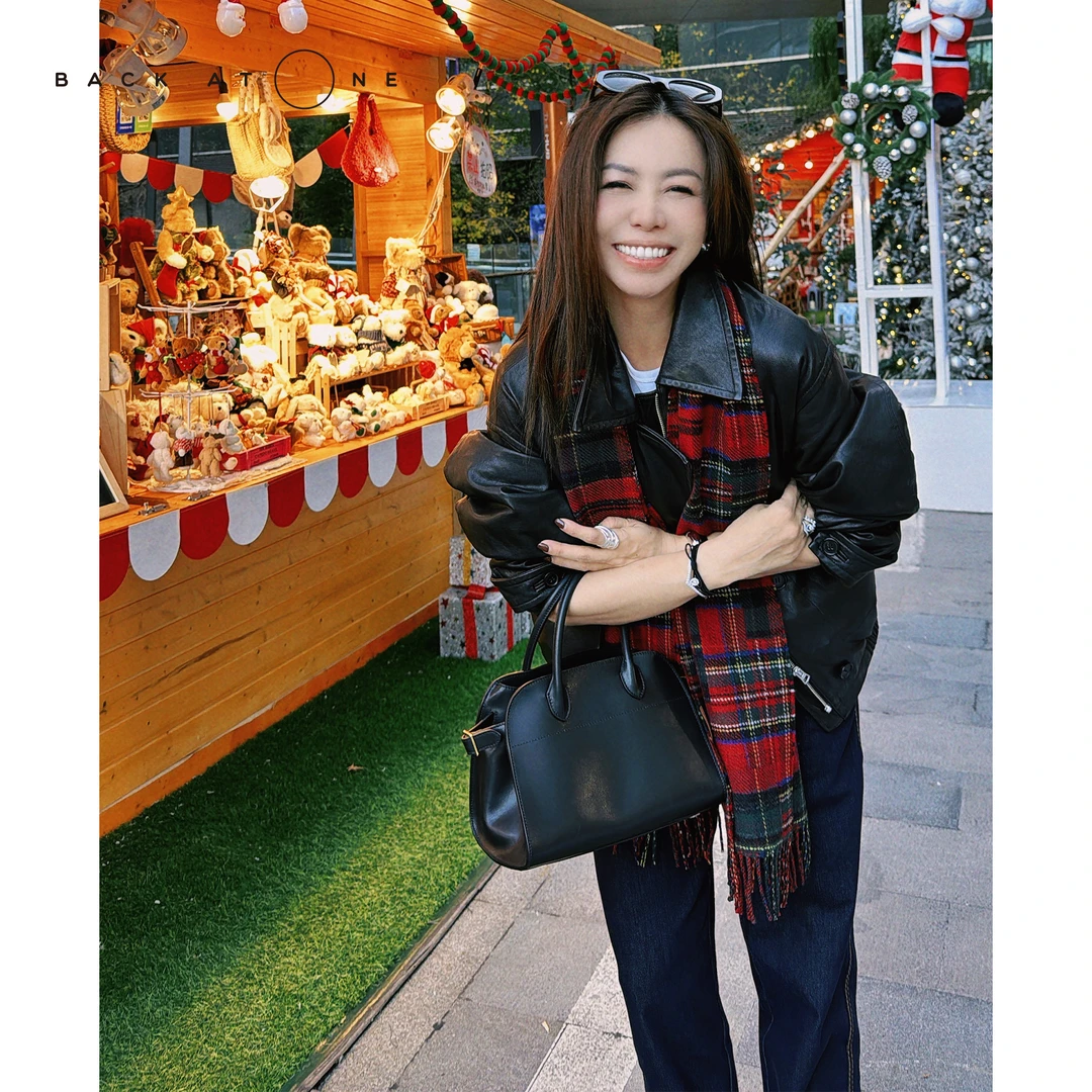 BackAtOne  “东城往事”翻领重磅夹克式皮羽绒外套  BDF-1FC155E-K