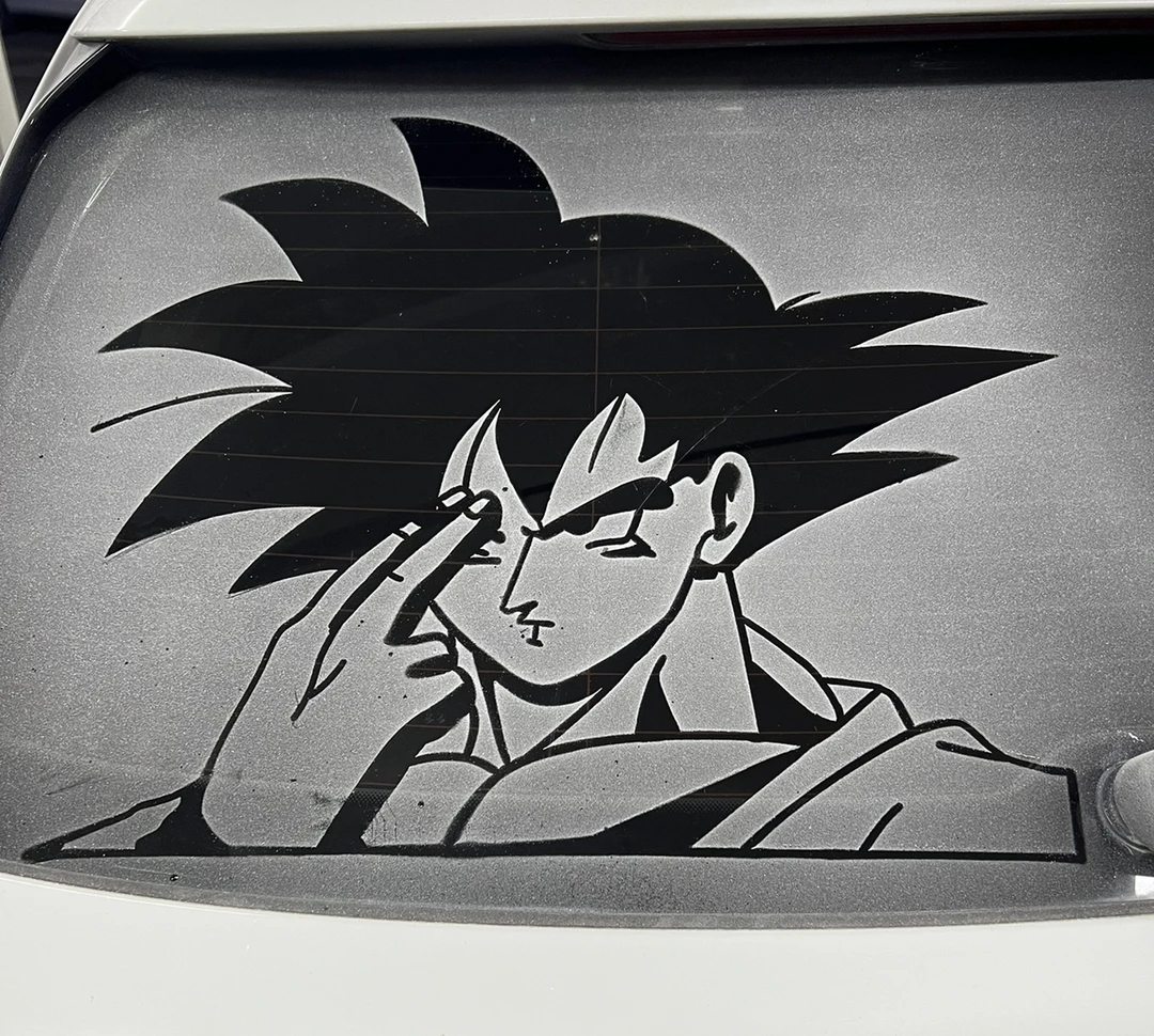 七龙珠卡卡罗特悟空瞬间转移车尘画模板