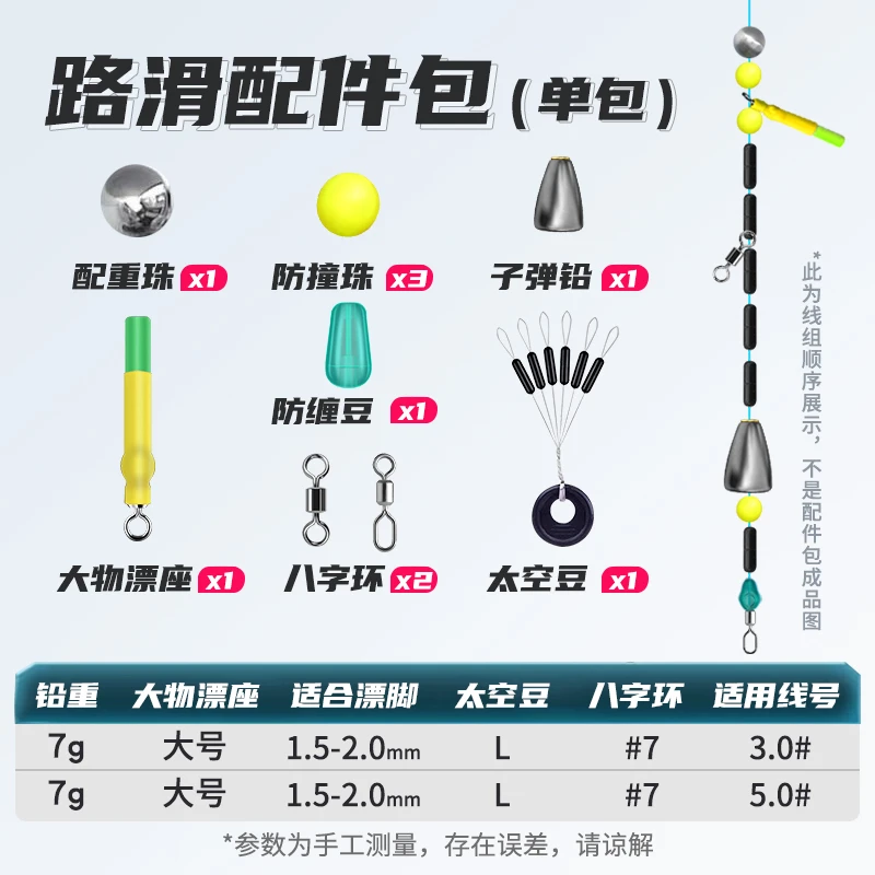 自动找底路滑配件包套装饥杆路亚
