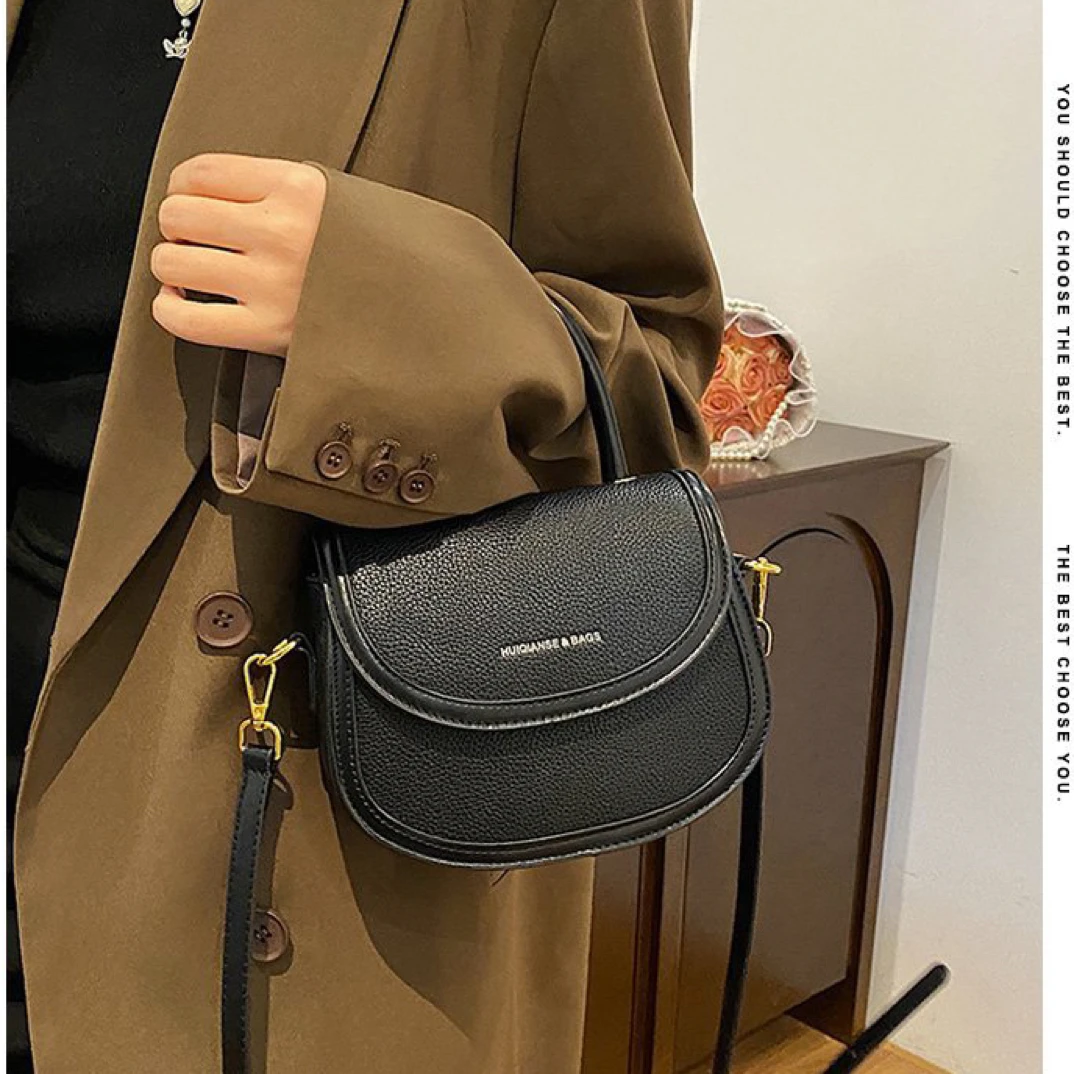 2024时尚百搭简约韩版休闲小众单肩小包包