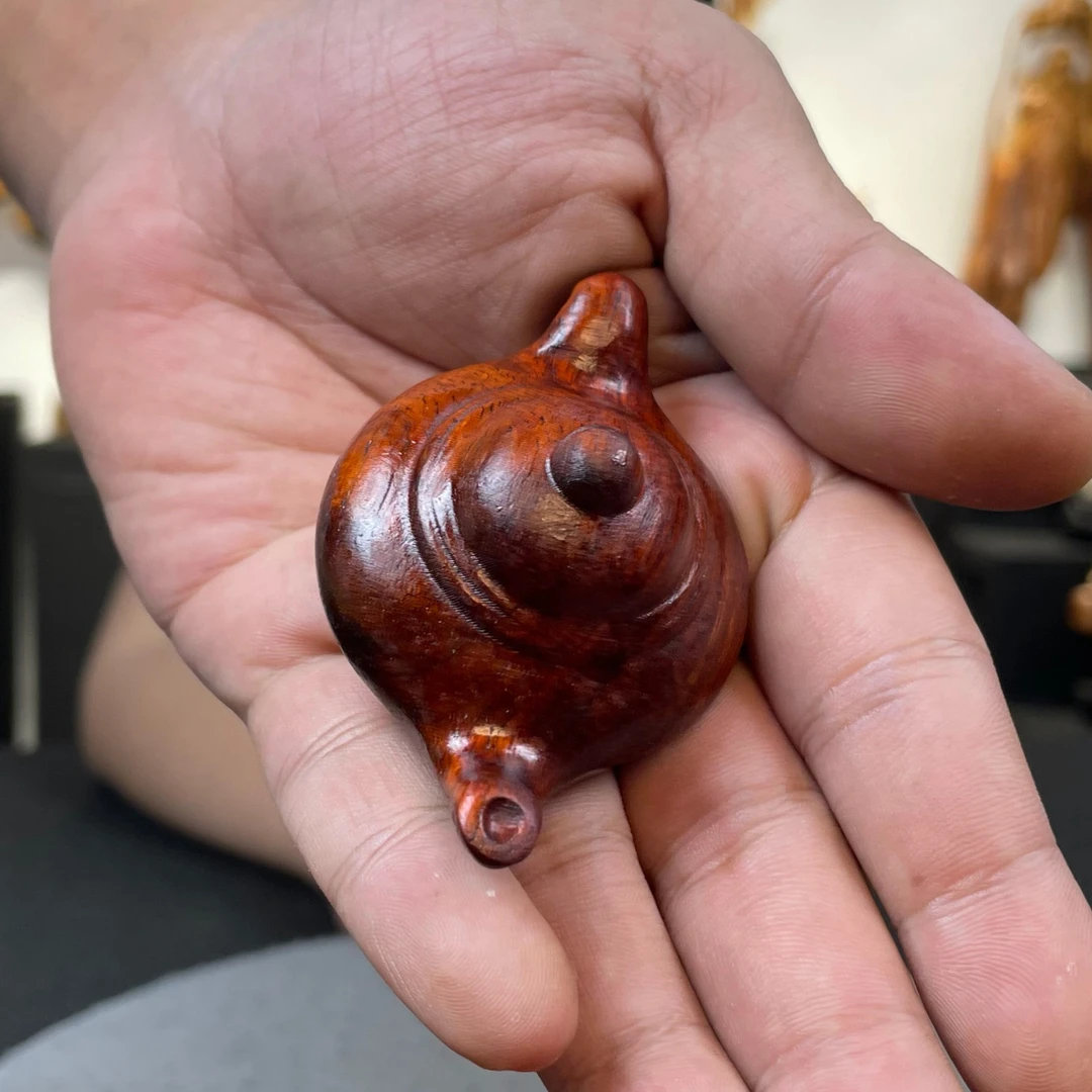 【闪购商品】红花梨把把壶
