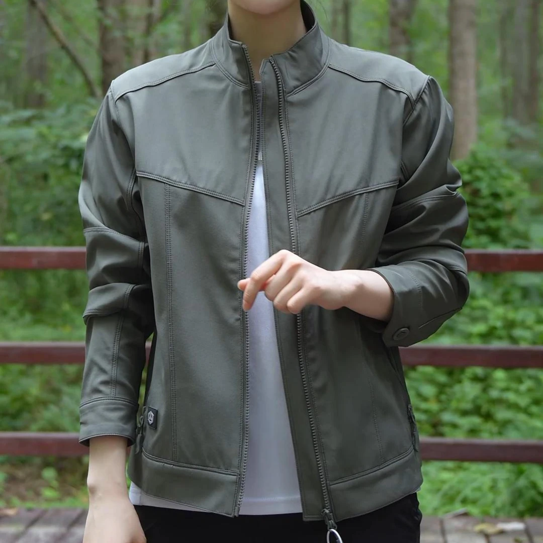 男士春秋户外战术夹克防泼水防风多口袋立领防刮外套昂垦