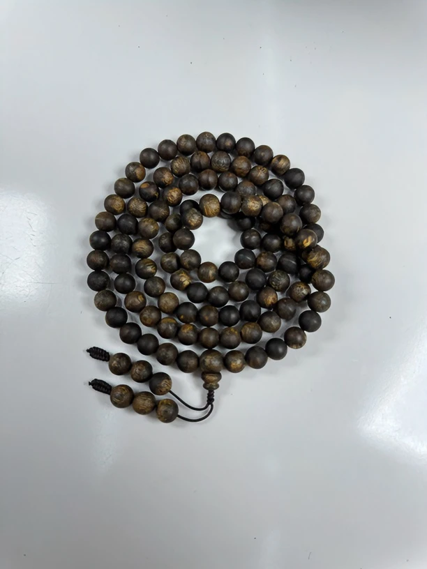 沉香0.8规格多圈棋楠沉香沉水108颗38克