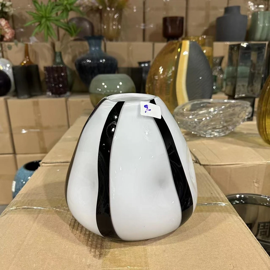 [K026]孤品双色奶油花瓶