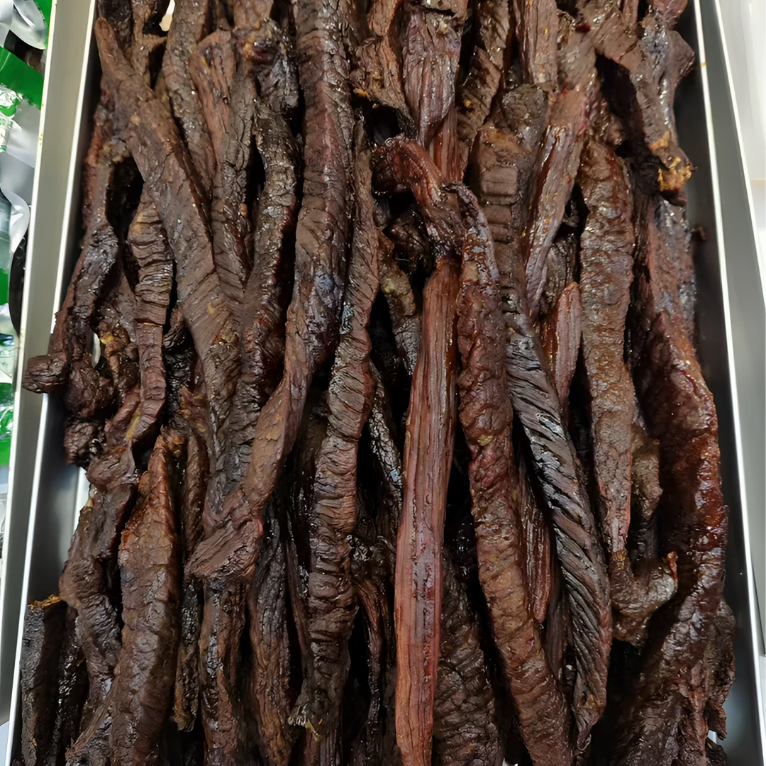 内蒙特产自制手撕风干烤制牛肉干口感醇厚齿颊留香