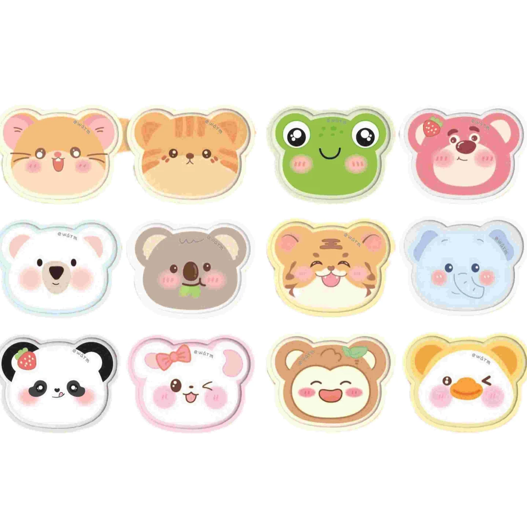高颜值可爱异形卡通暖宝宝贴自发热贴12小时冬季暖身保暖持久发热