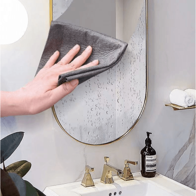 擦玻璃魔力抹布不留痕专用无水印擦镜子神奇抹布家务清洁百洁布