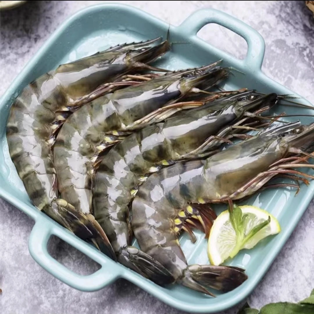 【盛世海产】16-20规格黑虎虾 大大号 含保护冰3斤/盒 净重1200g