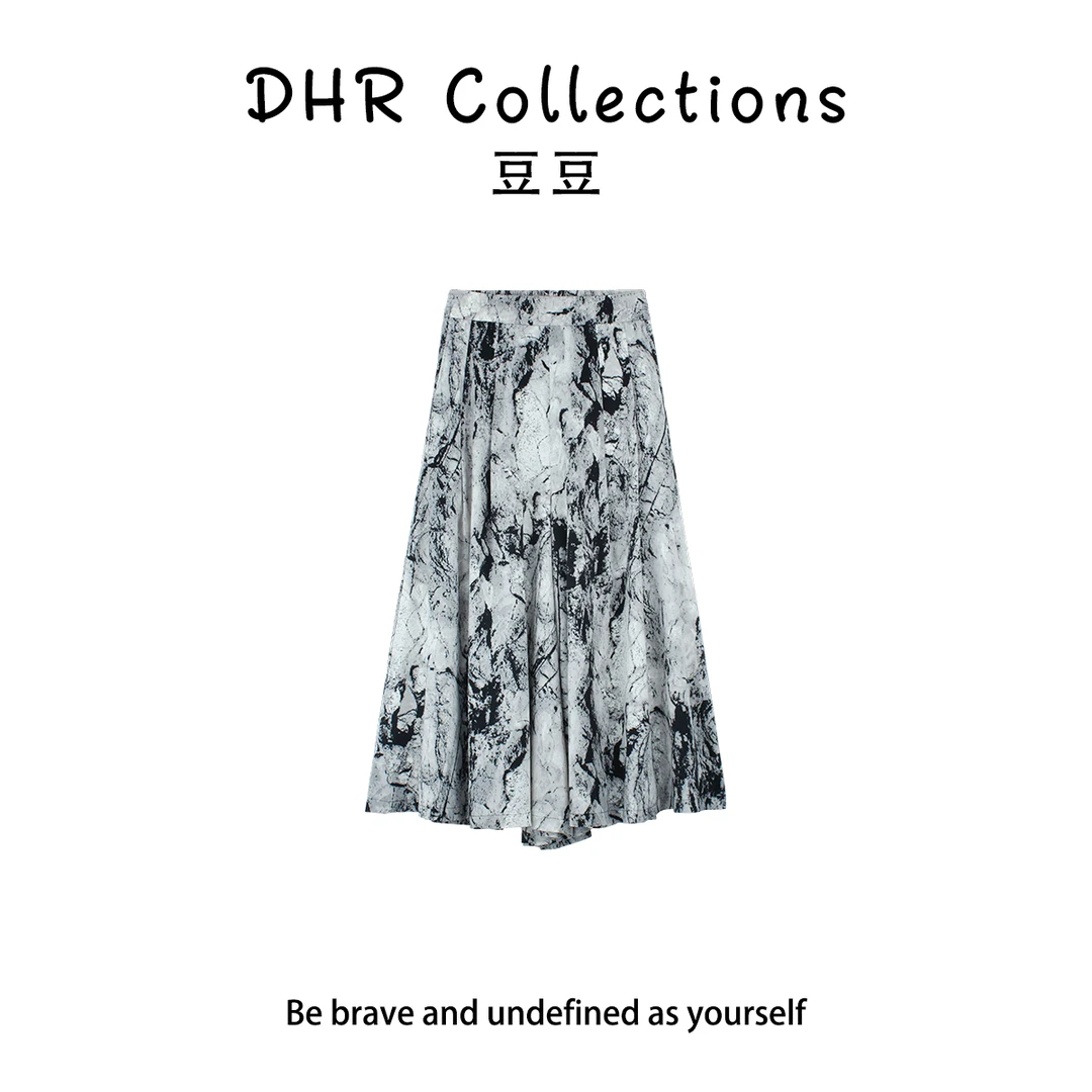 DHR COLLECTTIONS豆豆【冰川】夏季百搭时尚设计女装半身裙裤DM288