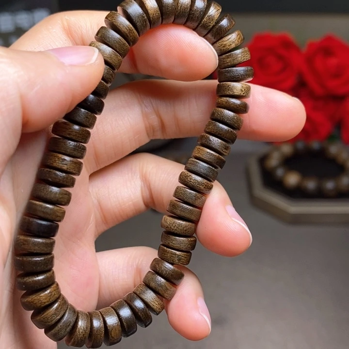 沉香手串达拉干沉香随型