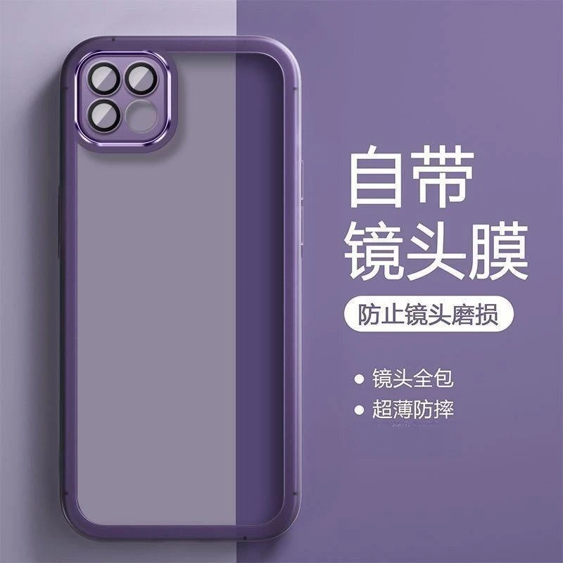 OPPOReno4SE手机壳新款全包防摔自带镜头膜软壳透明男女超薄高级