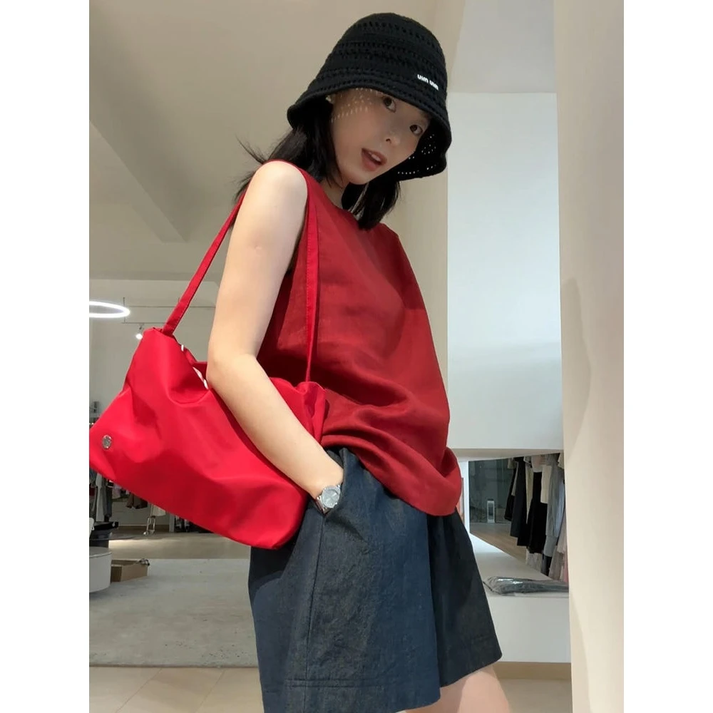 夏装搭配一整套减龄洋气时尚休闲多巴胺穿搭夏季无袖上衣短裤套装