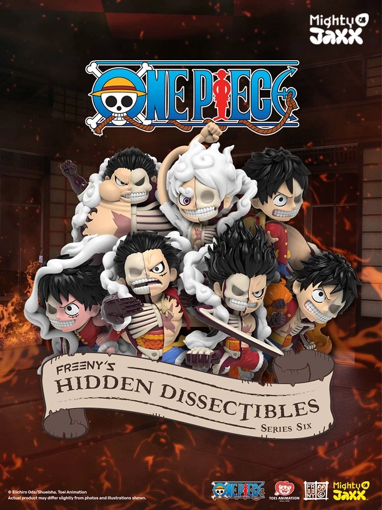 【恐龙妹潮玩】拆盒拆袋 航海半解剖系列盲盒路飞档位全形态海贼王