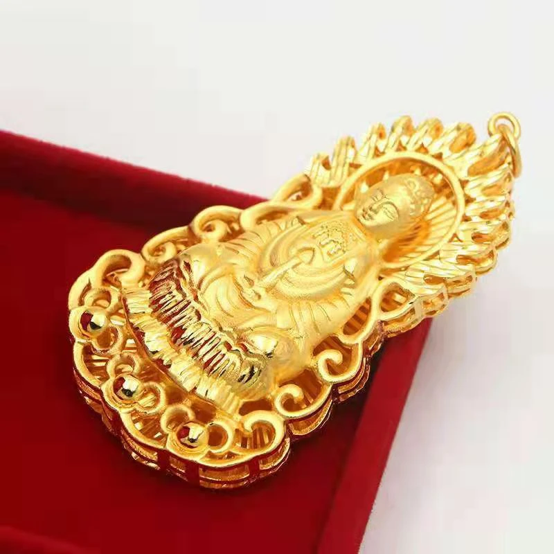 合金吊坠 火焰观音吊坠（选大小）