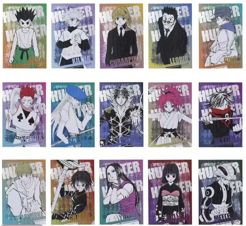 JS 全职猎人 烫金明信片  水彩吧唧 日谷盲盒（默认代拆）