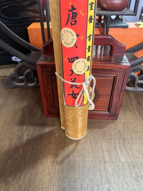 【小杨优选】精品木摆件四大美女横款4