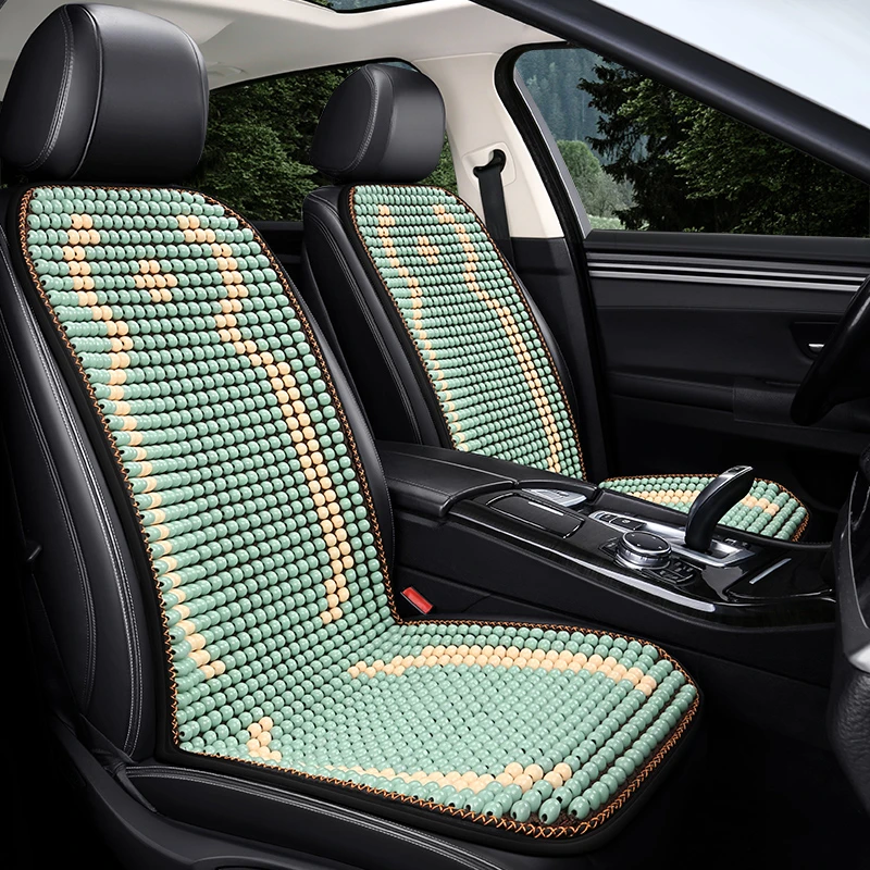 汽车坐垫夏季凉垫木珠透气冰丝夏天货车四季通用汽车凉垫夏季坐垫