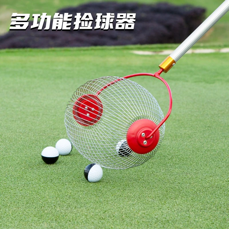 乒乓球捡球器自动捡网球滚筒式拣高尔夫核桃栗子捡果器拾球网