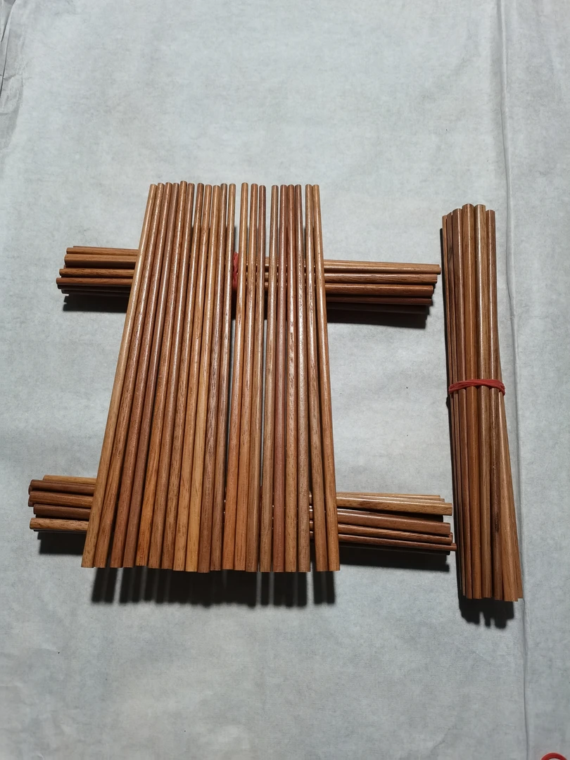 红木筷子（10双）家用筷子无漆无腊耐用