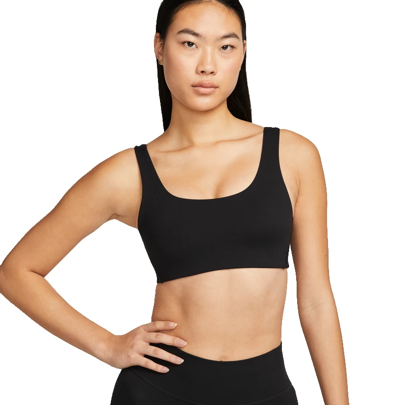 NIKE/耐克训练健身弹力紧身速干透气女装运动胸衣FB3240-010 Z