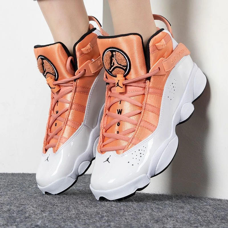 NIKE耐克篮球鞋JORDAN运动休闲舒适耐磨高帮童鞋DM8963-801 Z