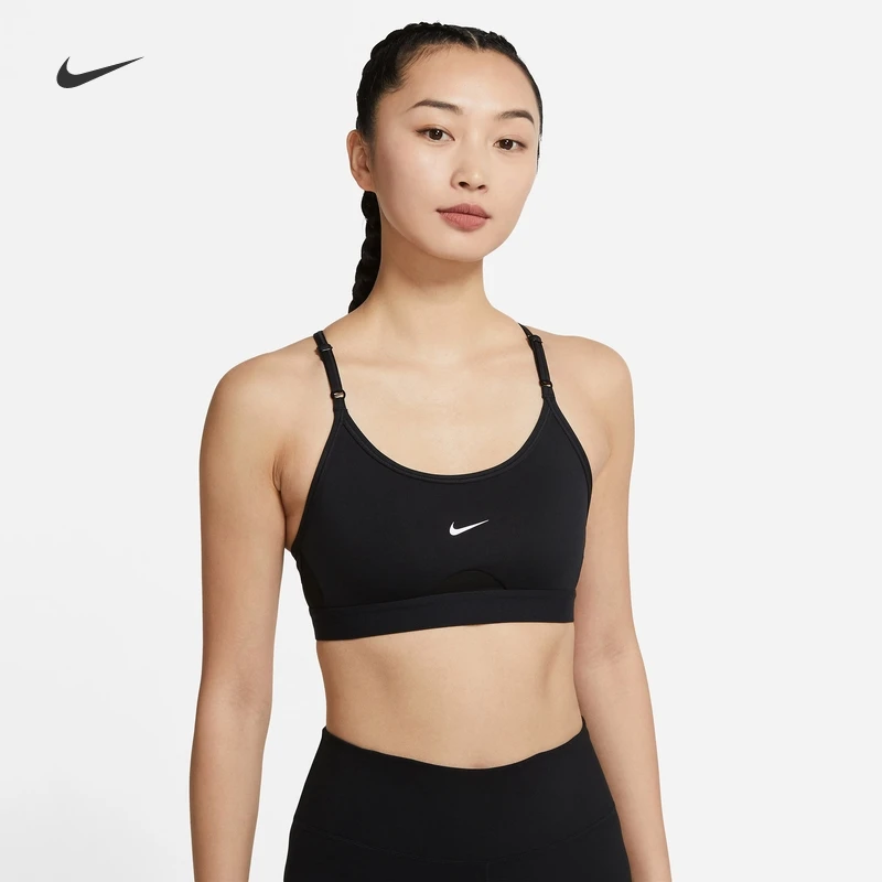 NIKE/耐克训练运动健身休闲弹力紧身女装胸衣CZ4463-010 Z