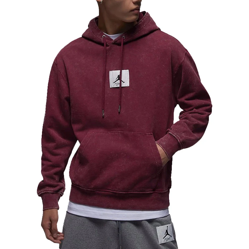 NIKE/耐克连帽卫衣JORDAN运动休闲针织男装套头衫DR3088-680 D