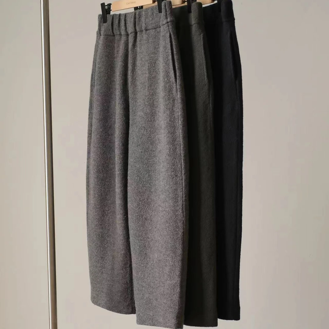 藏青/灰  F家 JIN口强缩 直筒裤  不支持  理性消费