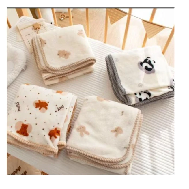 【佈僮小毯子】100*140儿童宝宝盖毯保暖小毯子