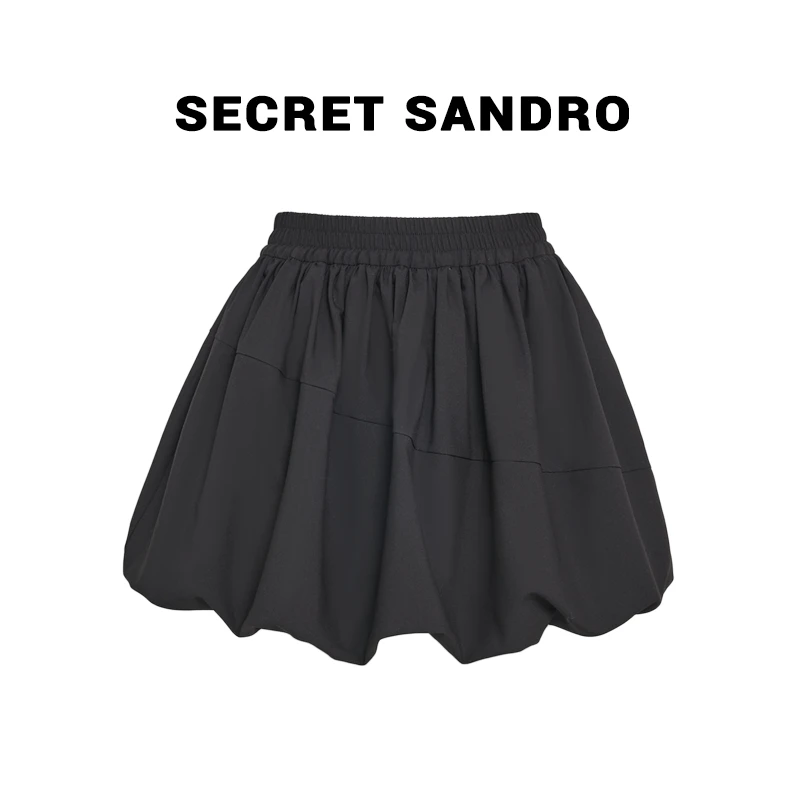 【短款花苞裙】【多娜&Secret Sandro粉丝专享】半身裙 B54206021N