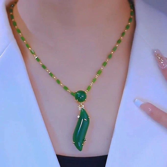 铜合金项链 【3月8女神节】吊坠项链 百搭气质时尚项链-Q