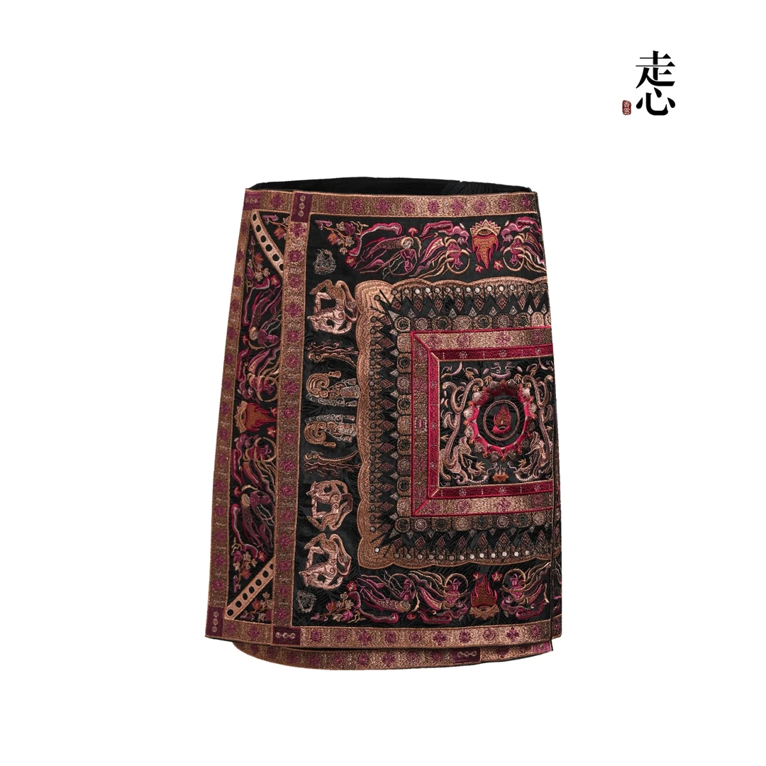 【走心非遗】飞天藻井 半裙24ZX8112