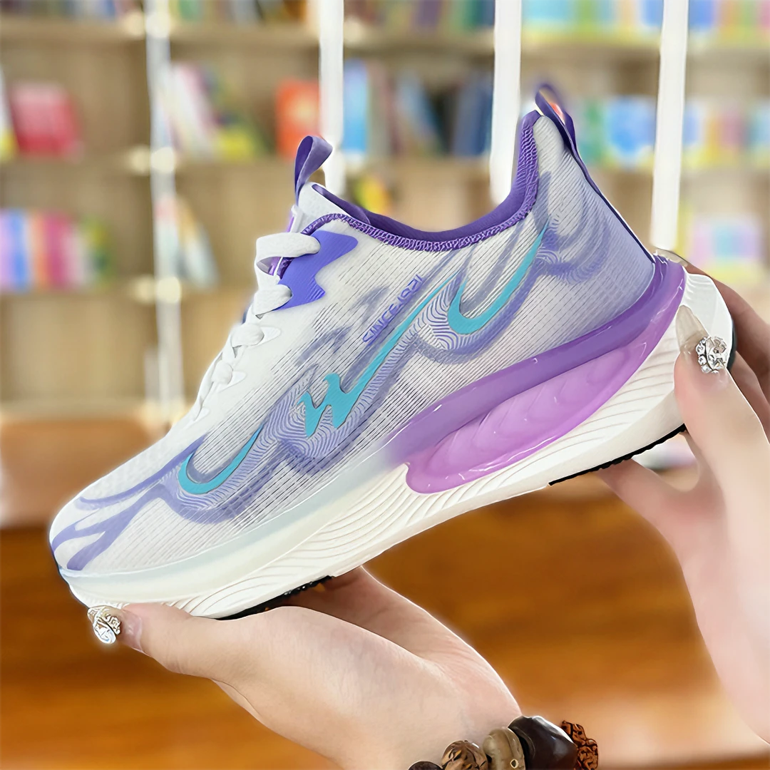 双星八特2024新款祥时尚透气软底减震轻便款夏季潮流潮鞋网面飞织