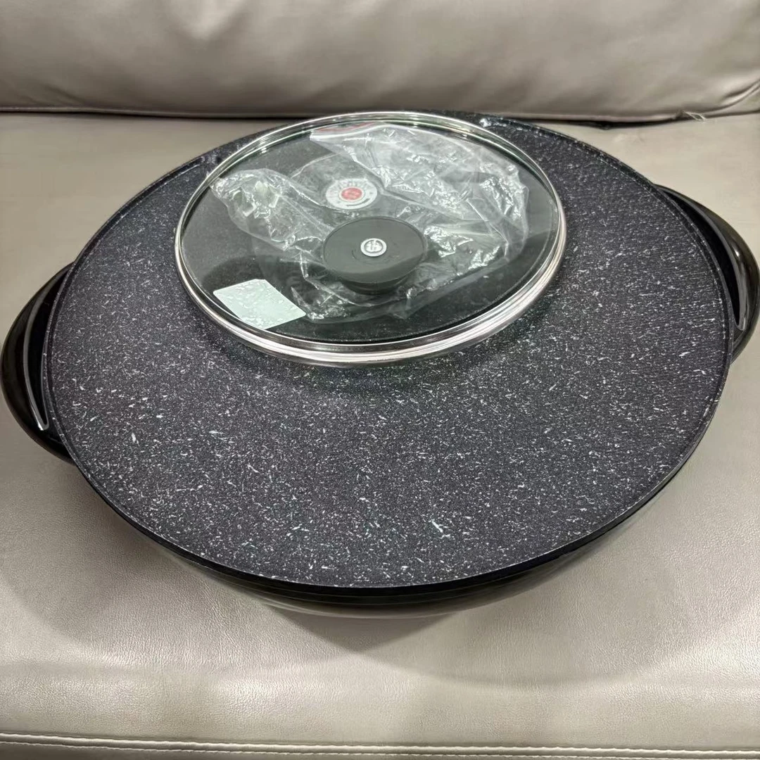 多功能涮烤一体锅火锅烤肉锅