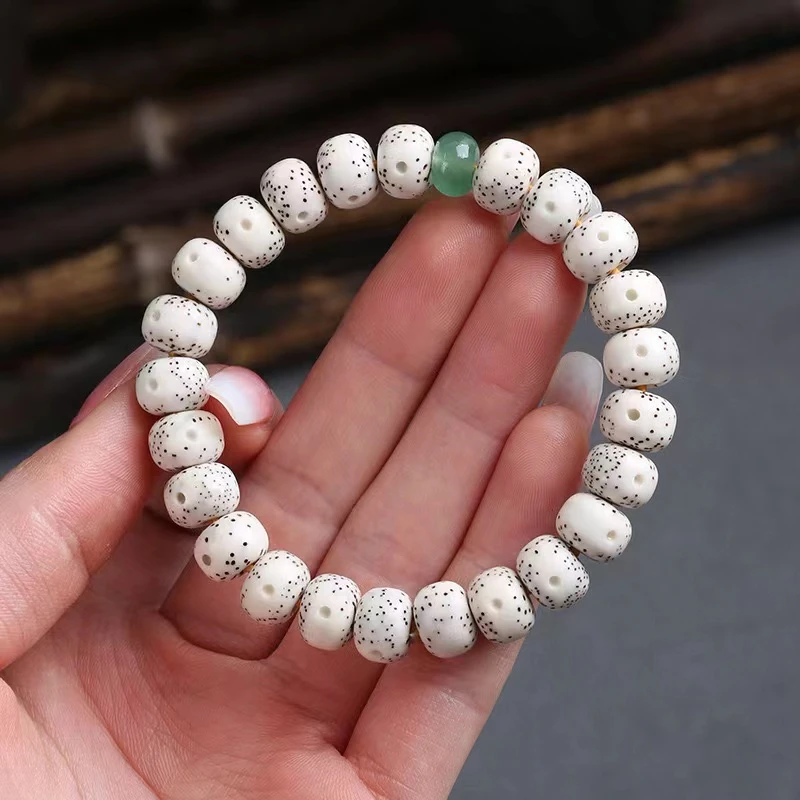 正宗海南星月菩提籽顺白长串素珠可搭配男女手串手持108颗精品