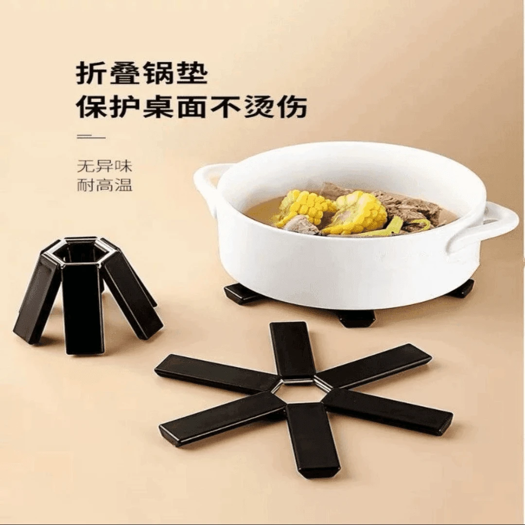 可折叠隔热垫厨房家用防烫餐桌锅垫耐高温餐垫桌垫碗垫砂锅隔热垫