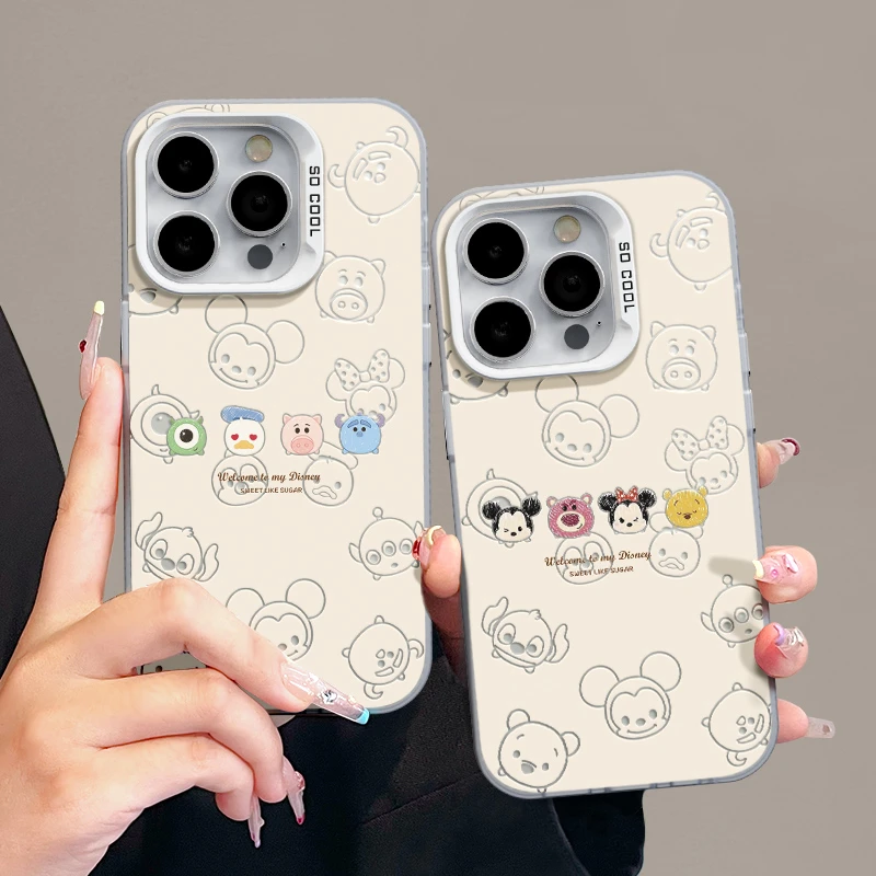 适用苹果15潮流iPhone14/13p华为/创意x荣耀nova迪士尼动物手机壳