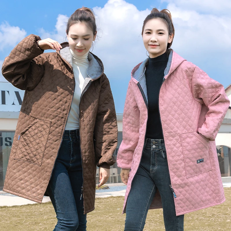 上班干活防风防寒保暖加绒罩衣外出骑行挡风被成人新款时尚工作服