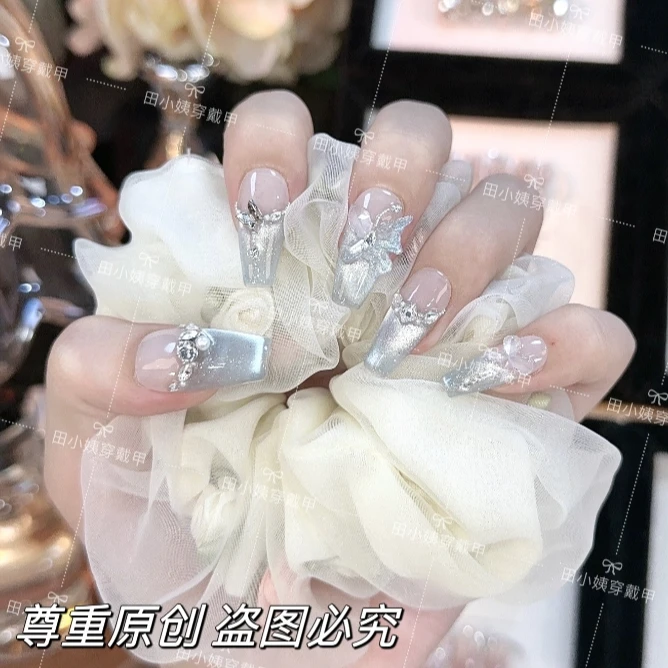 【清澜】手工穿戴甲指甲贴光疗甲美甲贴