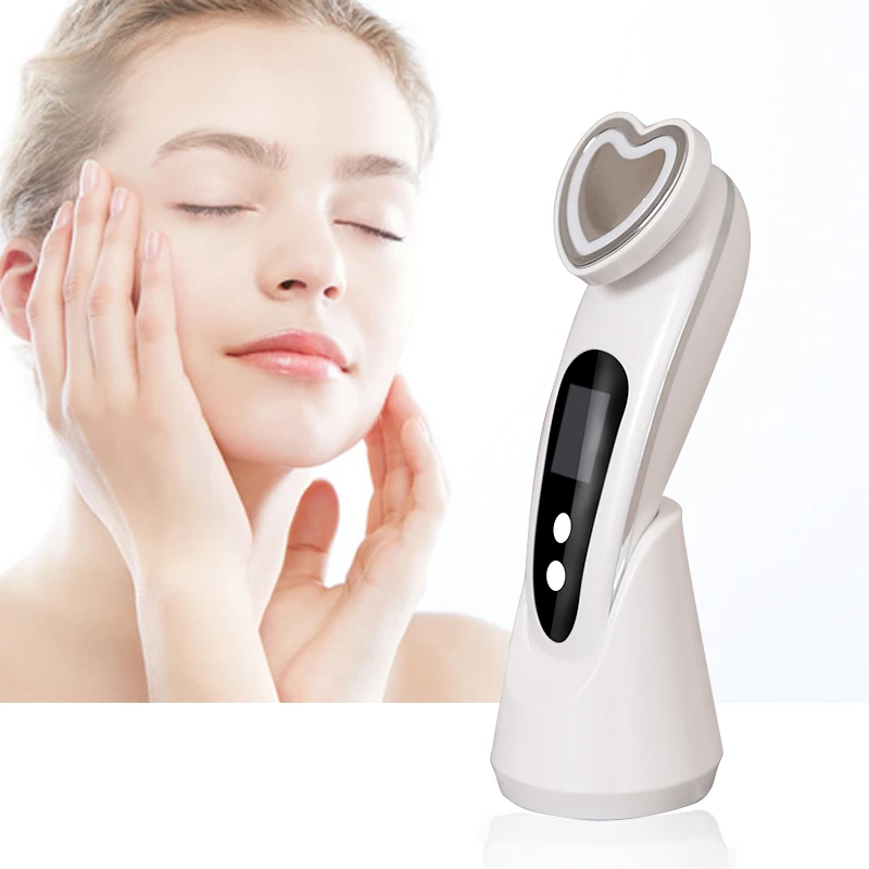 LOSIMEI家用女士护肤美颈美容器提拉紧致导入仪红蓝光EMS美容仪