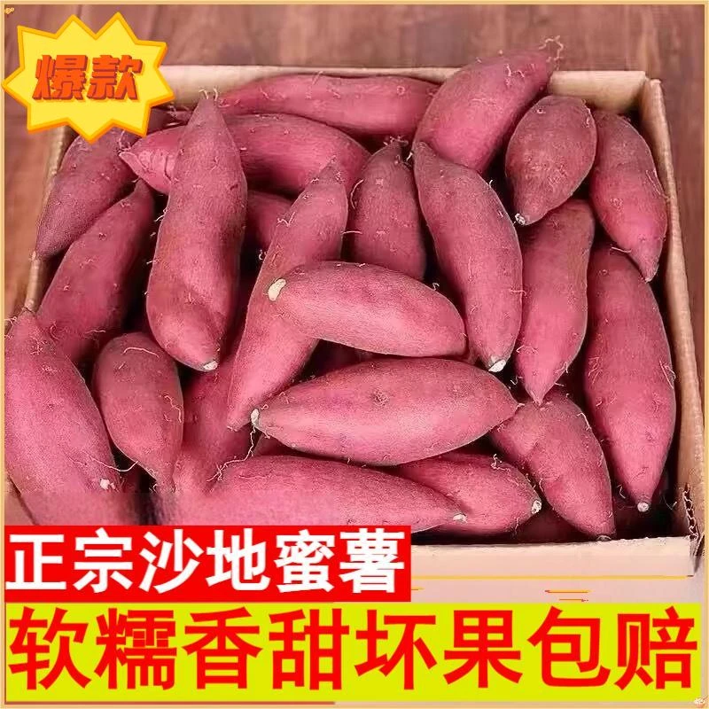 【抢购中】1斤9斤沙地新鲜黄心蜜薯烤蒸地瓜番薯红薯山芋大果非紫薯