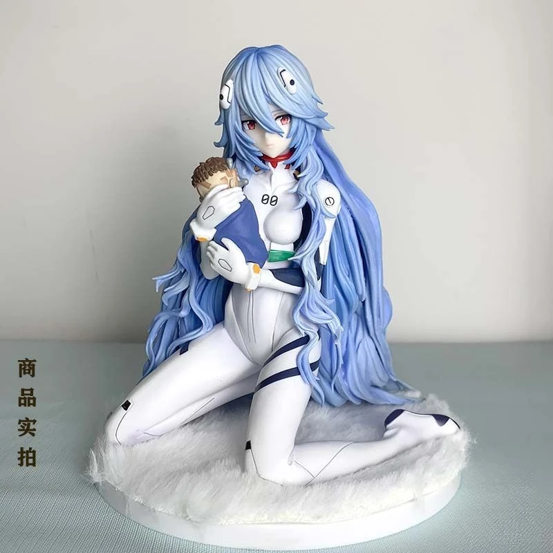 新世纪福音战士手办 新剧场版长发绫波丽美少女 动漫模型雕像摆件