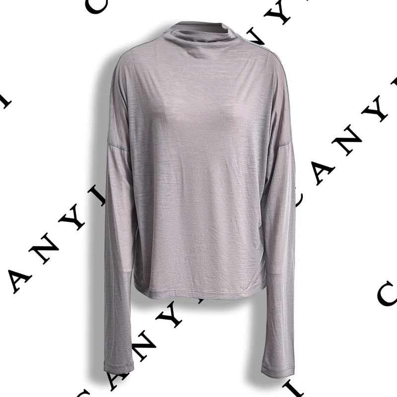 【璨衣】100%羊毛 时尚优雅极简风 舒适打底羊毛衫T011