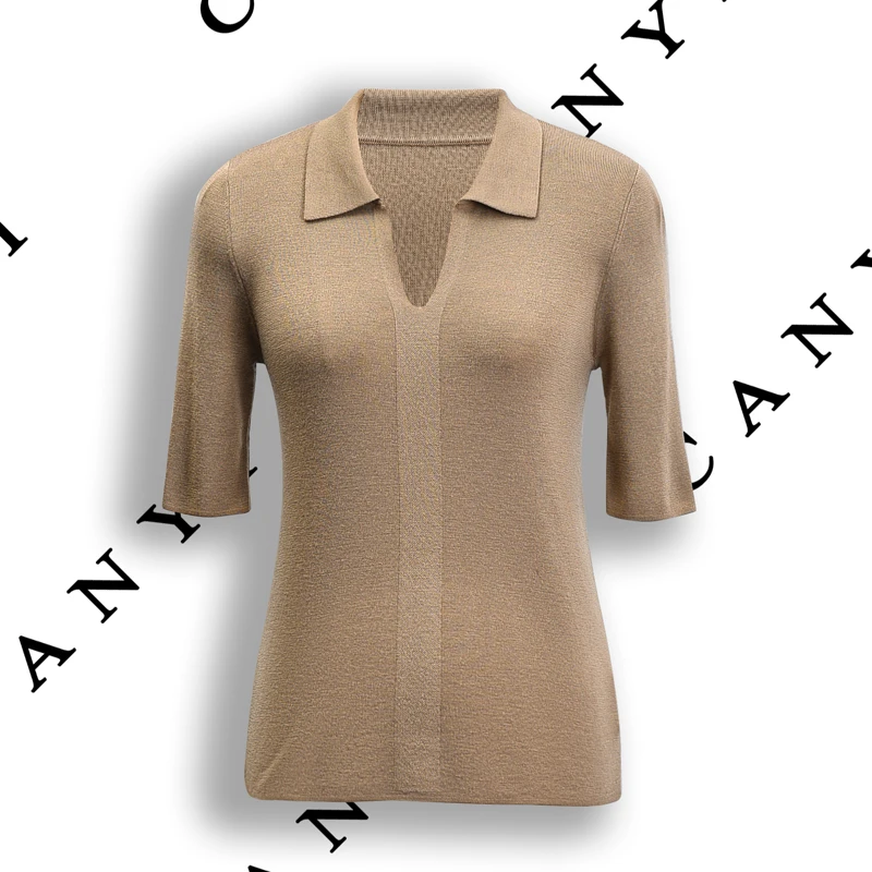 【样衣福利 无质量问题 不退换】100%羊毛短袖上衣23061