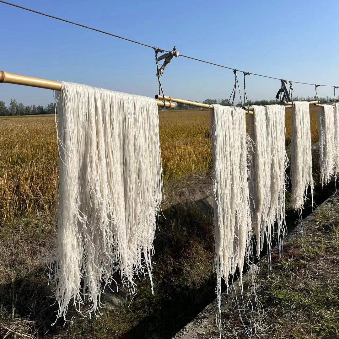 手工红薯粉条吴集纯手工红薯粉丝农家手工粉条