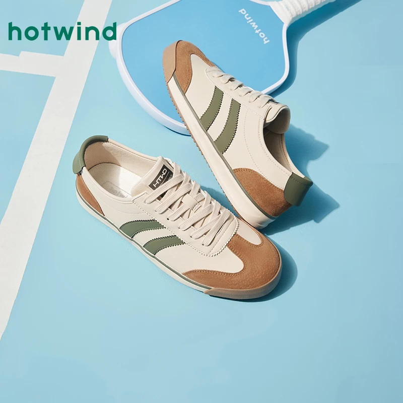 【热风门店同款】热风2025年春季新款男士时尚休闲鞋H14M25123