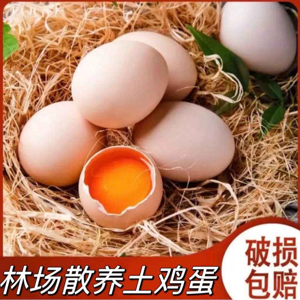 【泰力优选】新鲜现捡现发土鸡蛋 草鸡蛋 10枚   破损包赔